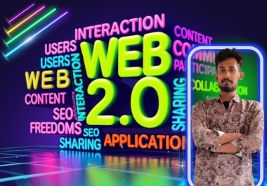I will manually create 50 powerful Web 2.0 backlinks to boost website's SEO