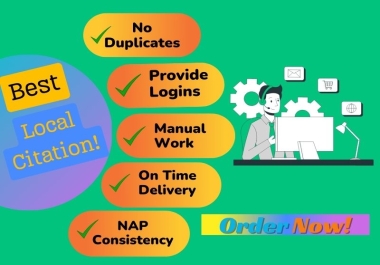 I will do 30 Local Citations For New Zealand,  Aus,  USA,  UK & Canada.