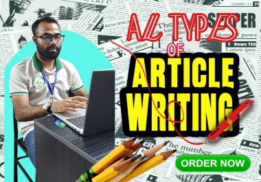 Professional Article Writing Service & SEO-Friendly & Reader