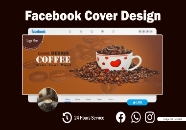 I will design facebook cover,  linkedin Banner,  twitter header