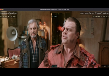 I will enhance and upscale EACH HOUR of video with Topaz AI