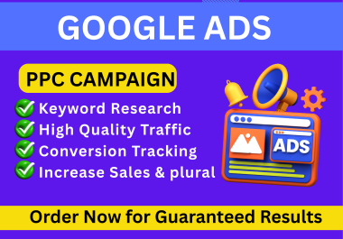 I will setup google ppc ads campaign for your local business