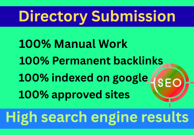 I will do manual high authority 200 directory submission for SEO ranking