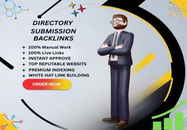 Manually 100 Submit Website to High DA Directory Sites for Powerful SEO Backlinks