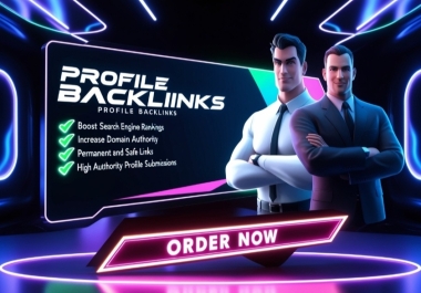 Build 60 High Quality Profile Backlinks to Skyrocket Your SEO