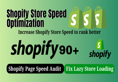 I will do advanced shopify store speed optimization for mobile responsiveness