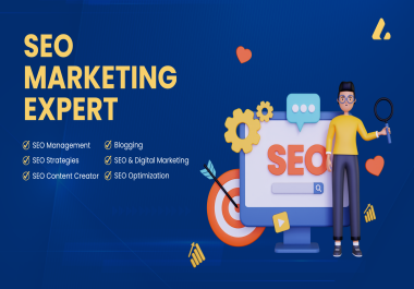 I Will Provide Complete SEO Services Backlinks,  Content,  Keywords & On-Page Optimization