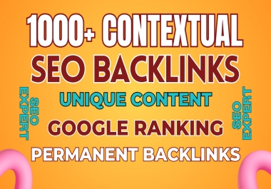 Manually Create 1000 High DA Dofollow SEO Backlinks For Powerful OffPage Link Building