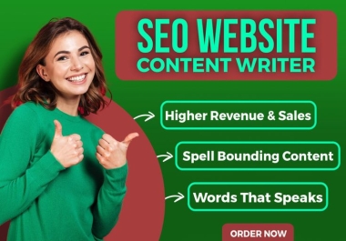 I will Write 1500+ Words SEO-Optimized Content
