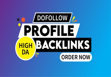 I will Skyrocket Your SEO with 75+ Profile Backlinks