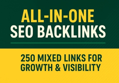 I Will Create Powerful Mixed Backlinks to Boost Website Ranking