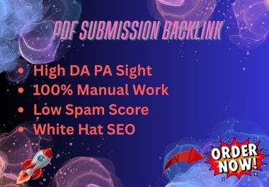 Raise 50 Pdf Backlinks With best Quality Seo