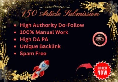 Growth your 150 SEO with high quality article post