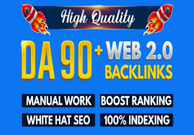 I will make 50 high authority web 2.0 backlinks