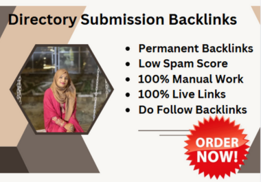 Create 200 safe white hat directory submission backlinks