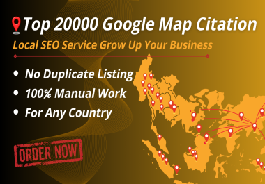 I will do google maps local seo for gmb ranking optimization citations and backlinks