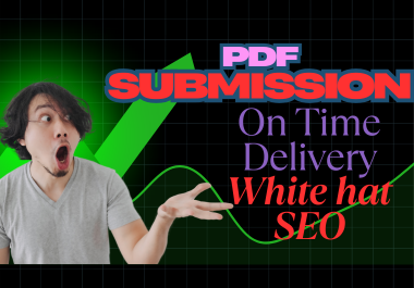 I will do 50 PDF Submission Backlinks to Increase Website Ranking