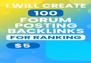Create 100 unique forum guest Posting check samples before ordering