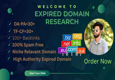 high da authority expired domain research top backlinks