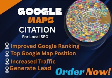 I Will Boost Your GMB Ranking with 1,500 Google Map Citations for Local SEO