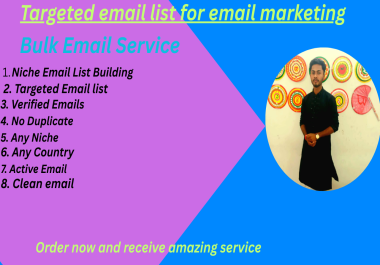 find active and verified email list find active and verified bulk email list