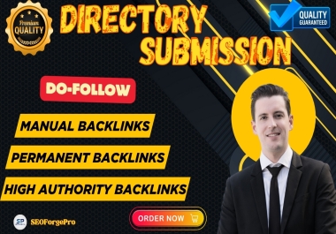 I Will Do 40+ Do-Follow Directory Submissions SEO Backlinks for Ranking