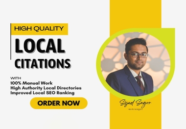 I will do 50 Local Citations for your Local SEO