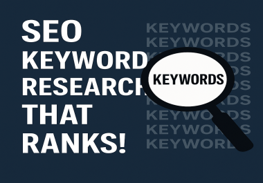 I will do in-depth SEO keyword research for your website or niche