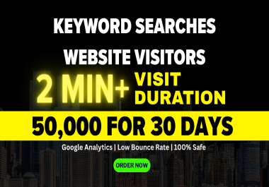 Improve keyword searches bounce rate and visit duration