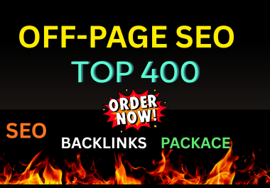 400 High-Quality Off-Page SEO Backlinks to Boost Rankings