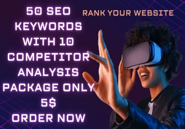 I will provide you SEO Keywords Research To Rank Google Search Engine