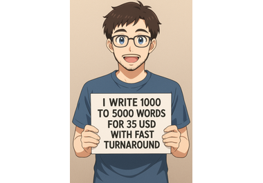 Here&rsquo s a 1000 to 5000 word essay for a cheap price