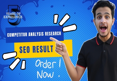 Competitor Analysis & SEO Research to Rank Your Site