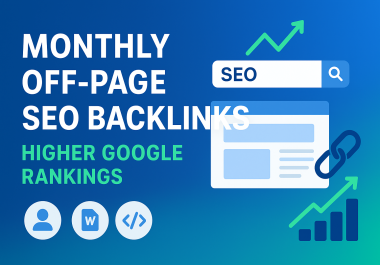 Get 600+ Monthly High DA Off-Page SEO Backlinks Manual & Safe Link Building