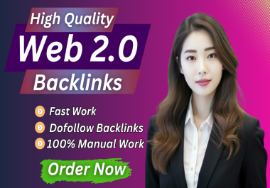 I will create 100+ high authority Web 2.0 backlinks with manual and safe link strategy