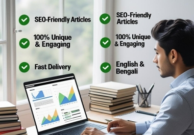 I Will Write High-Quality SEO Articles in 24 Hours