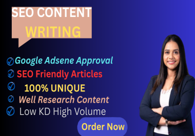I Will Write SEO Optimized Blog Posts or Website Content That Ranks