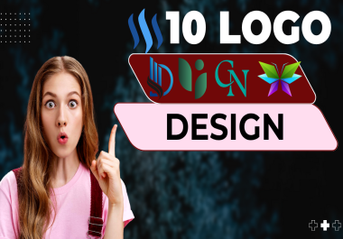 I Will Design 10 Logos in 1 Day