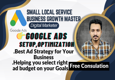 Google Ads Setup + 1 Month Campaign Optimization for Local Services Business