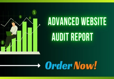 I will do advanced website audit reports with competitor analysis