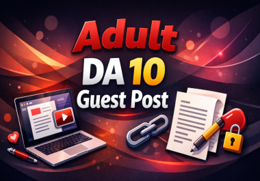 DA 10+ Guest Post,  adult allowed