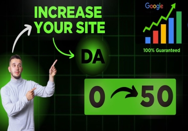 I Will Increase DA DR PA TF CF of Your Website with High Quality White Hat Backlinks