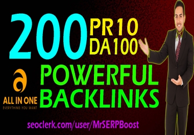 MANUALLY Do 200 UNIQUE Domain SEO BackIinks PA DA TF CF Upto 100 to Increase Google Ranking