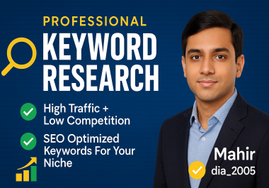 Manual SEO Keyword Research Low Competition & High Volume
