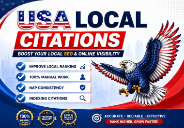 I Will Provide 60 USA Local Citations With NAP Consistency for Local SEO