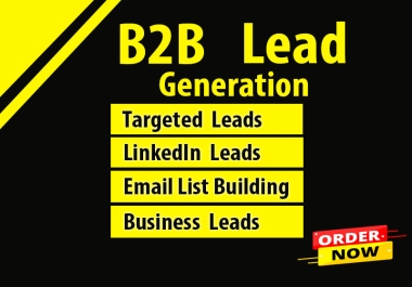 I will collect targeted leads and build a verified email list to grow your business