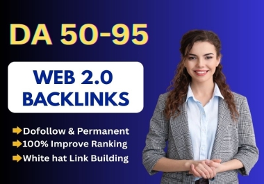 I will manually create 60 Web 2.0 backlinks