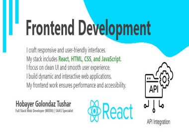I will develop a full web application for you using mern stack
