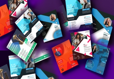 I will do beautiful flyers for you