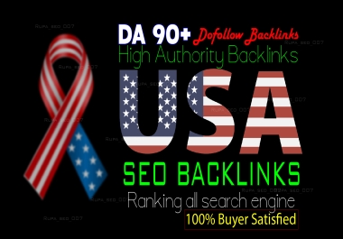 I will create powerful USA backlinks to boost your Google ranking